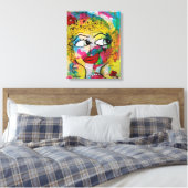 Impression sur toile Miss Print (Insitu(Chambre))