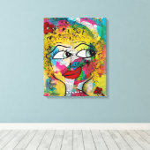Impression sur toile Miss Print (Insitu (Plancher de Bois))