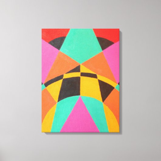 Impression sur toile moderne Points de Green Balan (Recto)