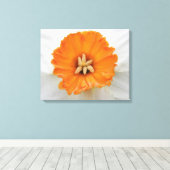 Impression sur toile Narcisse blanc (Insitu (Plancher de Bois))