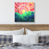 Impression sur toile - Nous sommes tous connectés  (Insitu(Chambre))
