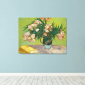 Impression sur toile Oléandres de Van Gogh (Insitu (Plancher de Bois))