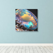 Impression sur toile (Opale de feu) (Insitu (Plancher de Bois))