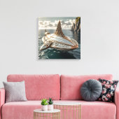 Impression sur toile (OVNI submersible) (Insitu(Salon))