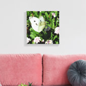 Impression sur toile papillon floral (Insitu(Salon))