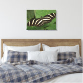 Impression sur toile Papillon Heliconius charithon (Insitu(Chambre))