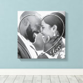 Impression sur toile personnalisée et étirée (Insitu (Plancher de Bois))