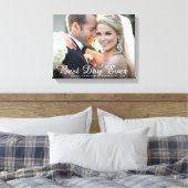 Impression sur toile personnalisée pour mariage -  (Insitu(Chambre))