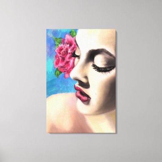 Impression sur toile Pretty Woman (Recto)