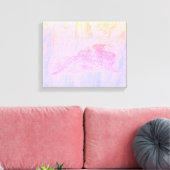 Impression sur toile Python dans la brume (Insitu(Salon))