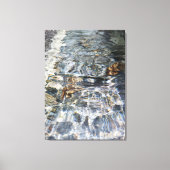 impression sur toile reflet d'eau (Recto)