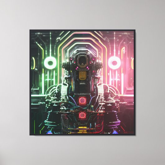 Impression sur toile Robot 1 (Recto)