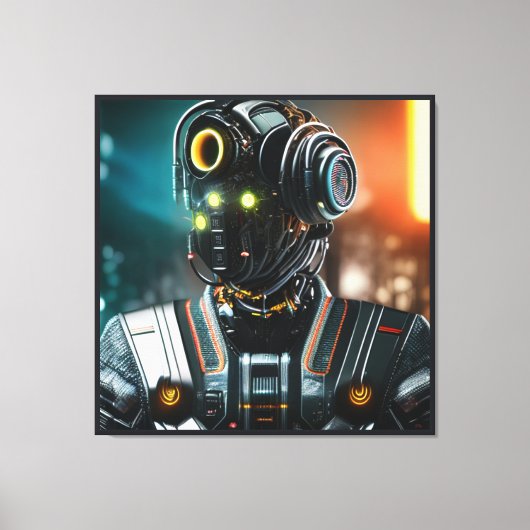 Impression sur toile Robot 3 (Recto)