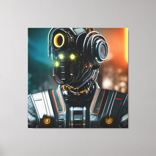 Impression sur toile Robot 3 (Recto)