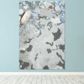 Impression sur toile Roches dans la rivière (Insitu (Plancher de Bois))