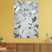 Impression sur toile Roches dans la rivière (Insitu(Salon))