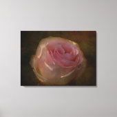 Impression sur toile Rose Rose Texturée (Recto)