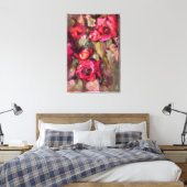 Impression sur toile Roses Rouges (Insitu(Chambre))