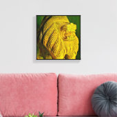 Impression sur toile Sculpture de tête de lion (Insitu(Salon))