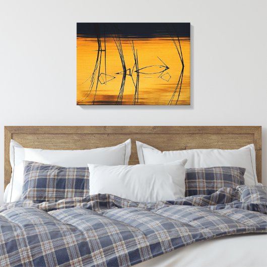 Impression sur toile Sérénité (Insitu(Chambre))