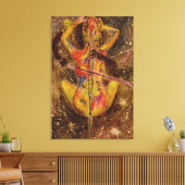 Impression sur toile Sonate pour violoncelle Peint (Insitu(Salon))
