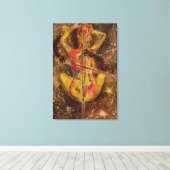 Impression sur toile Sonate pour violoncelle Peint (Insitu (Plancher de Bois))