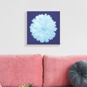Impression sur toile souci bleu glacé (Insitu(Salon))