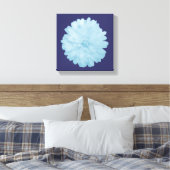 Impression sur toile souci bleu glacé (Insitu(Chambre))