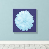 Impression sur toile souci bleu glacé (Insitu (Plancher de Bois))