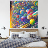 impression sur toile Space Race (Insitu(Chambre))