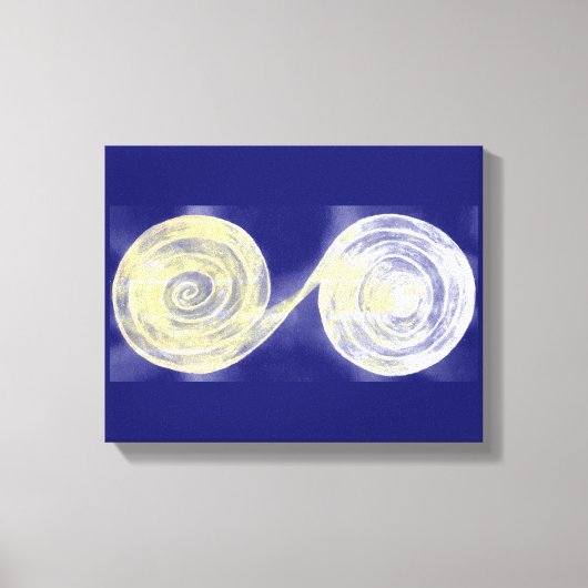 Impression sur toile Spirales (Recto)