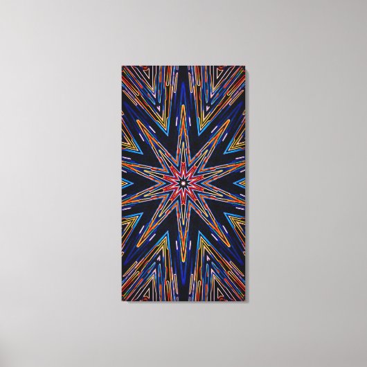 Impression sur toile Star of Wisdom 21x40 (Recto)