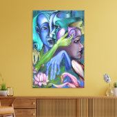 Impression sur toile Style Cubisme - Peinture (Insitu(Salon))