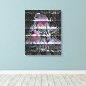 Impression sur toile Techno Bouquet (Insitu (Plancher de Bois))