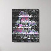Impression sur toile Techno Bouquet (Recto)