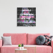 Impression sur toile Techno Bouquet (Insitu(Salon))