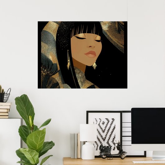 Impression sur toile tendue (Bureau à domicile)
