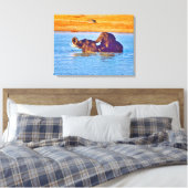 Impression sur toile tendue (Insitu(Chambre))