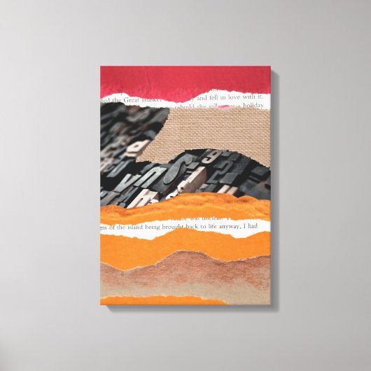 Impression sur toile tendue (Recto)