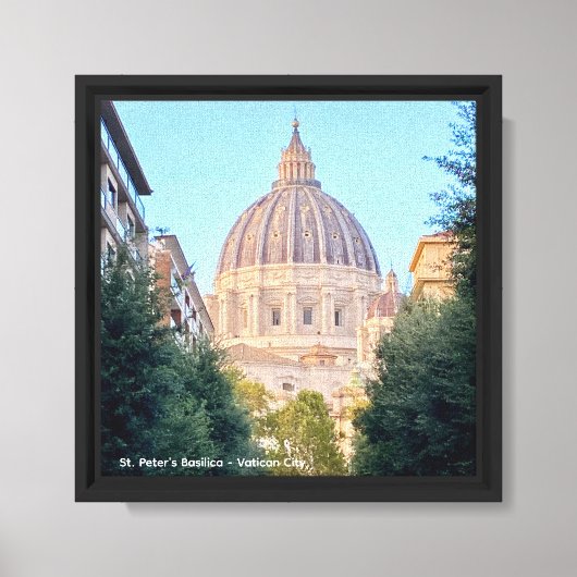 Impression sur toile tendue (Recto)