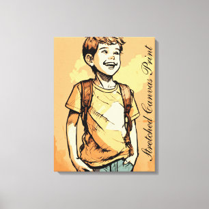 Impression sur toile tendue