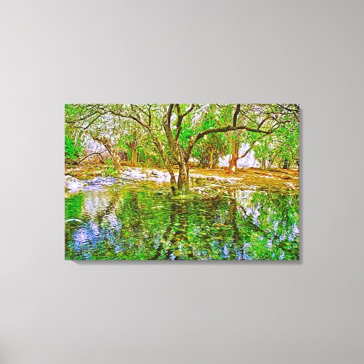 Impression sur toile tendue (Recto)