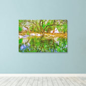Impression sur toile tendue (Insitu (Plancher de Bois))