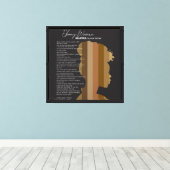Impression sur toile tendue (Insitu (Plancher de Bois))
