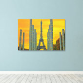 Impression sur toile tendue (Insitu (Plancher de Bois))