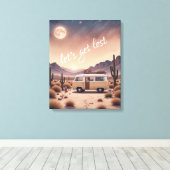 Impression sur toile tendue (Insitu (Plancher de Bois))