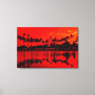 Impression sur toile tendue