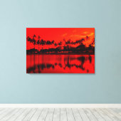 Impression sur toile tendue (Insitu (Plancher de Bois))