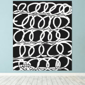 Impression sur toile tendue (Insitu (Plancher de Bois))