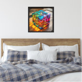 Impression sur toile tendue (Insitu(Chambre))